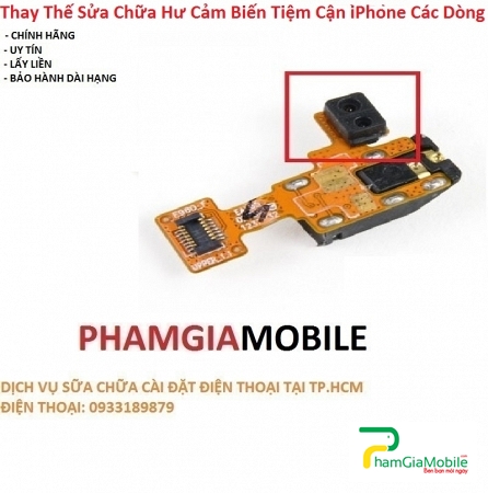 Thay Thế Sửa Chữa Hư Cảm Biến Tiệm Cận iPhone 8